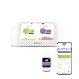 IQAir AirVisual Indoor Luftqualitätsmessgerät für Innenräume [PM2.5 Feinstaub, CO2, AQI, Temperatur, Luftfeuchtigkeit], Smart Air Quality Monitor für Raumluft [Wi-Fi & App, Luftqualitätsüberwachung]