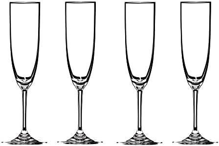 Riedel Vinum Crystal Champagne Flute, Set of 4