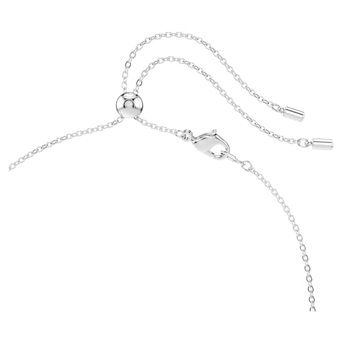 Swarovski Constella necklace, Mixed cuts, White, Rhodium plated4