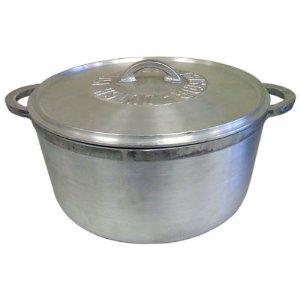 Dutch Pot Caribbean Jamaican Saucepan Dutchie Heavy Aluminium 22 CM / 3 LITRE
