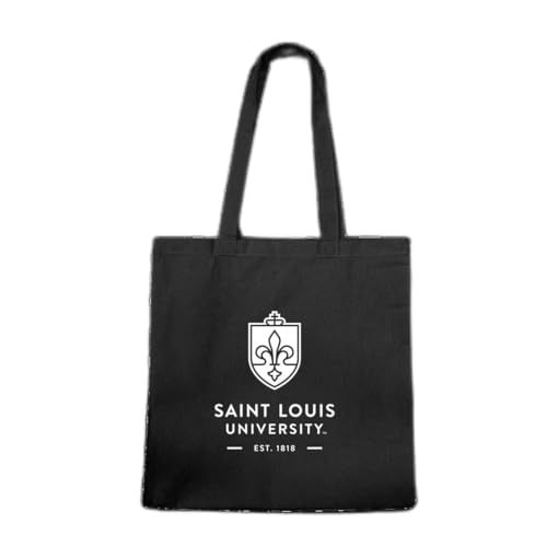 W Republic 1101-428-BLK Saint Louis University Billikens Institutional Tote Bag Black - One Size