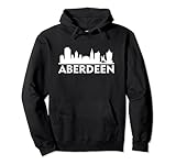 Aberdeen UK Untited Kingdom Great Britain City Skyline Silhouette Sketch