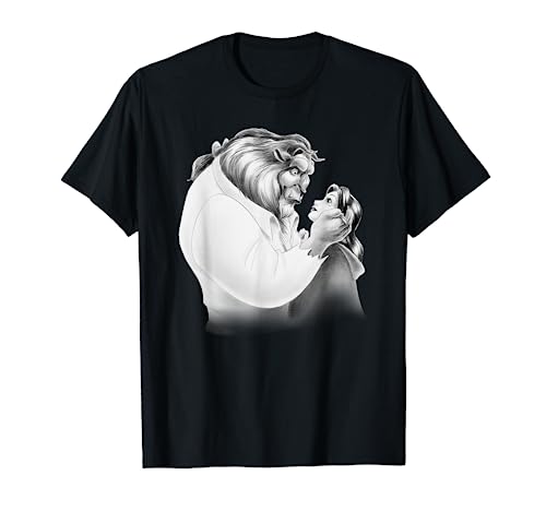 Disney Beauty and the Beast Beast Belle Sketched Camiseta