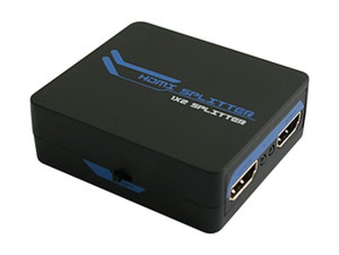 Switch HDMI di alta qualità con 2 uscite. Collegalo a un televisore o proiettore e goditi video nitidi e senza interruzioni da vari dispositivi. Perfetto per la casa.