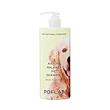 POFLAB Nature Balance Pet Shampoo - Dog & Cat Moisturizing Shampoo with Aloe Vera Leaf, Mango Extrac