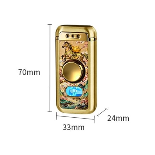 Encendedor Kerosén Metal Sensor Flip-Top Negro miniatura 5
