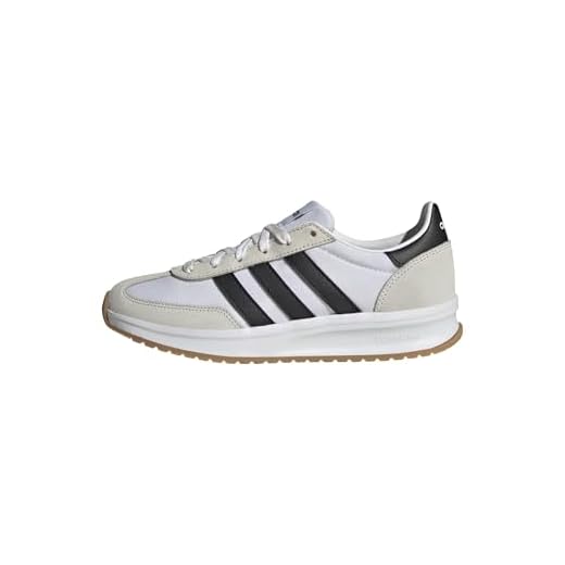 adidas Tênis feminino Run 70s 2.0, Ftwwht Coreblack Greone, 36 2/3 EU