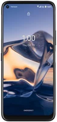 SIMBROS Nokia 8 V 5G UW TA-1257 6/64GB 6.8in Meteor Gray 8v Unlocked for Any SIM AT&T T-Mobile Cricket TRACPHONE - Complete Extra sim Key Bundle Package- Reg Price 699.99 NOT for VERIZON
