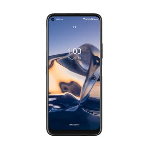 SIMBROS Nokia 8 V 5G UW TA-1257 6/64GB 6.8in Meteor Gray 8v Unlocked for Any SIM AT&T T-Mobile Cricket TRACPHONE - Complete Extra sim Key Bundle Package- Reg Price 699.99 NOT for VERIZON Cover