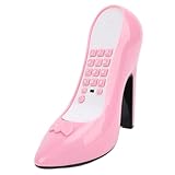SUONO CHIARO E BELLO: la qualità del suono del telefono con i tacchi alti è chiara, rende la casa più femminile, i tuoi ospiti saranno interessati e apprezzeranno