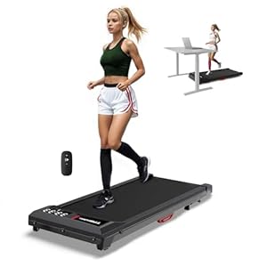 Portable Walking Treadmill for Home & Office,0.6-3.8MPH Speed, 2.5HP Under Desk Treadmill with Remote Control, Compact Design, LED Display, 300 lbs Max Weight Capacity