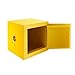 Safety Cabinet Industrial Safety Storage Cabinet Small Fire Cabinets for Chemical Storage Container Adjustable Fla-mm-able Organizer Cabinets (2 Gal)