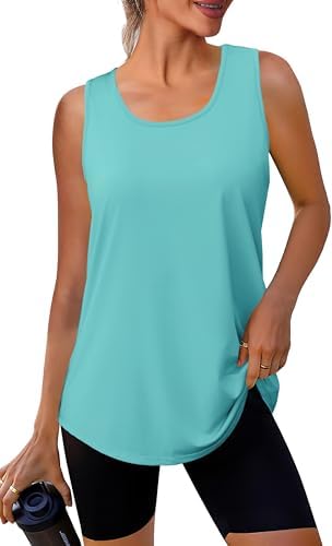 WIHOLL Workout Tops for Women Summer Athletic Tank Tops Sleeveles...