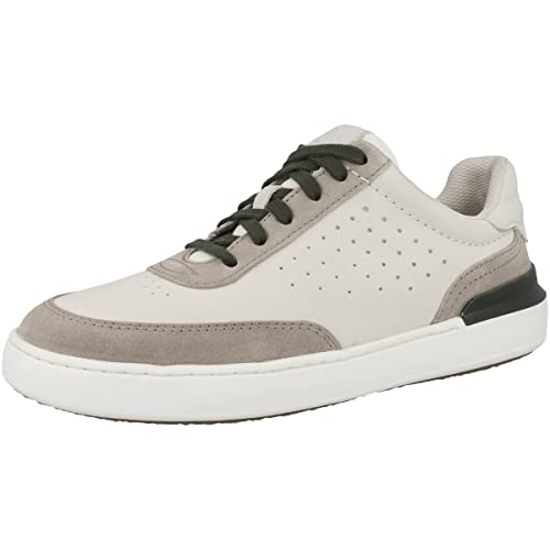Image of Clarks Men's Off White Combi Casual Lace up (26165629)