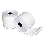 Quality Park Two-Ply Calculator and POS/Cash Register Rolls, 2.25 Inches x 90 Feet, White, Pack of 12 (15607)