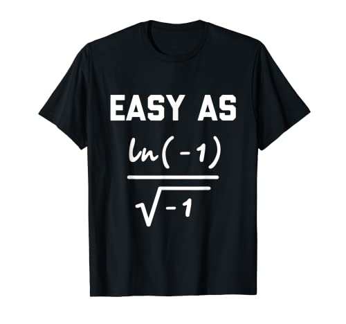 Pi Day Design Easy As Pi Maths Equation Cadeau T-Shirt