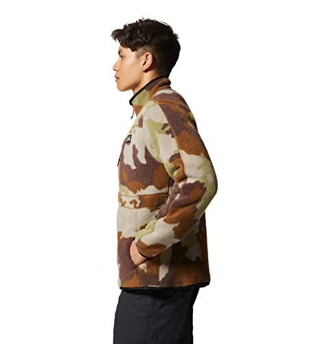 Image of Mountain Hardwear Men's HiCamp Fleece Pullover for Hiking, Travel, Backpacking, and Everyday Wear