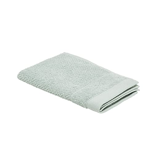 TODAY Serviette invité Organic 100% Coton Bio 450 g/m² 30 x 50 cm Coloris Vert Celadon