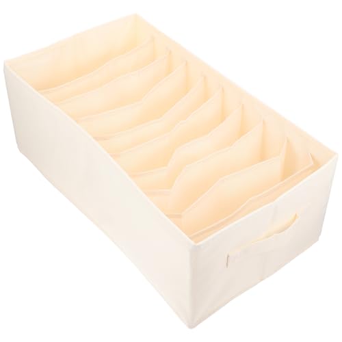 TOGEVAL Organizador de Ropa para Armario 10 Compartimentos Bolsa Separadora para Camisetas y Pantalones Material Ligero y Portátil para Almacenamiento Cajones y Viajes