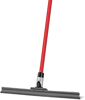 Floor Squeegee by Ravmag- Uber Durable Silicone Blade- Adjustable Knuckle Joint- Perfect