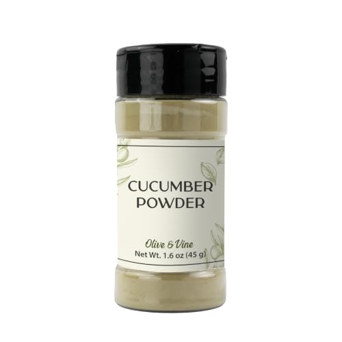 Olive & Vine Cucumber Powder, Refreshing Flavor, For Smoothies, Rich