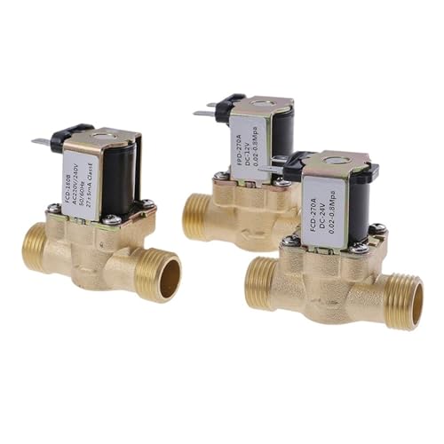 Électrovanne 24V laiton G1/2 évite les fuites d'eau - 3