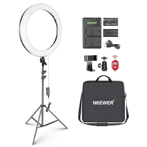 Neewer 18-Inch Ring Light,...