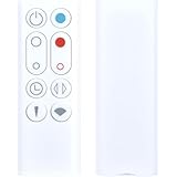 交換用リモコン 代用リモコン ダイソン 扇風機 リモコン ダイソン暖房 クールファン 加湿器 空気清浄機用 for DYSON タワーファン (AM09, ホワイト)