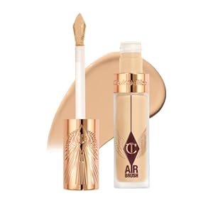 Charlotte Tilbury AIRbrush Flawless Blur Concealer – Longwear Concealer for Dark Circles, Blemishes, Redness & More – Hydrating, Crease-Proof & Full Coverage with a Natural Matte Finish
