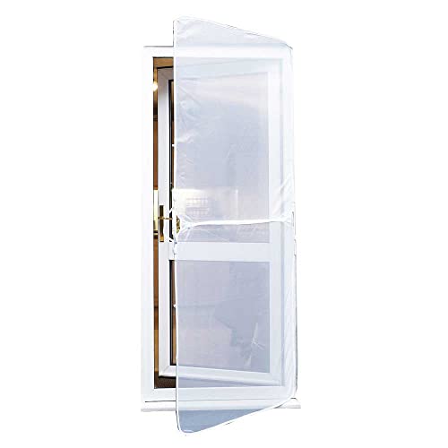 Easylife Instant Door Screen, Folds for Storage, Fly Screen for Door, Mosquito Net for Door, Instant Screen Door, Backdoor Fly Screen, 90cm x 206cm - Fully Guaranteed