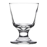 Libbey 3746 Embassy 5.5 oz Footed Rocks Glass, SET OF 6 w/ HHS Party Picks