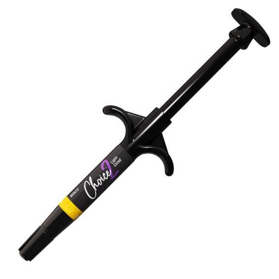 Bisco C-411B1P Choice 2 Luting Cement Light Cure Dental Syringe B1 4.5 Gm