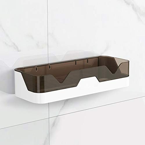Gopendra Shower Caddy Multi-Purpose Bathroom Organiser Shelf for Kitchen Toilet, Wall Mounted (AV-191 Notch Shelf)