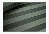 Material: 100 % Polyester Stoff am Stück Stoff Polyester Taft Blockstreifen anthrazit oliv breit JAB Anstoetz 9-7688-098 changierend
