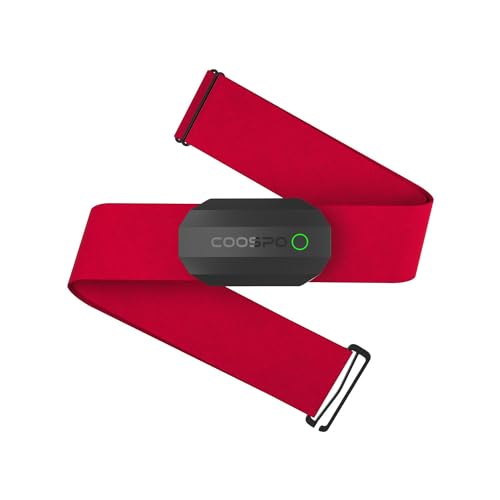 COOSPO H808S Frecuencia Cardíaca Bluetooth Banda Monitor Sensor de Frecuencia...