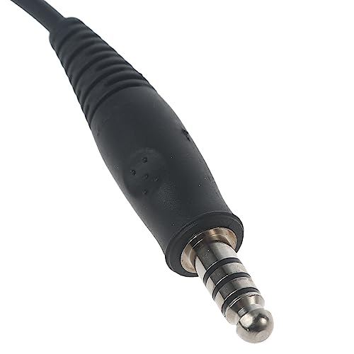 Adaptador de cable auxiliar Aviation U174 a conector XLR 5 pines miniatura 5