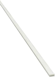 Varilla de fibra de vidrio, tira plana, barra cuadrada de fibra de vidrio, for el hogar, jardín, soporte de plástico, tira de aislamiento, varillas de soporte, accesorios, 1 Uds. ( Color : Length 490m