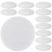 Abn Paint Mixing Cup Lids, 12 Pack – Clear Plastic 32oz Ounce (1qt Quart) Lids