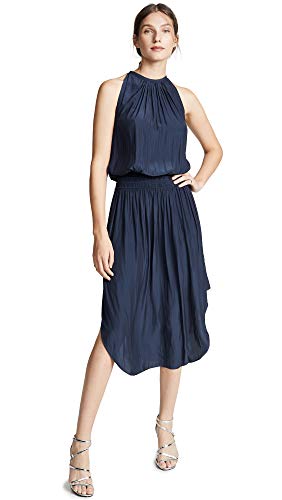 Image of Ramy Brook Womens Audrey High Neck Midi DressCasual Dress