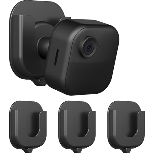 3PACK Adhesive Wall Mount Bracket for Blink Outdoor 4th Gen & 3rd Gen Blink Indoor/Blink Mini/Mini 2 Camera No Tools Need No Drill