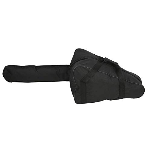 Sac de Rangement Imperméable en Tissu Oxford pour Tronçonneuse Portable Noir pour Jardinage et Travaux Forestiers