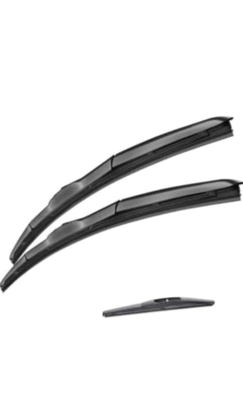 RYU7® Teflon Coated Hybrid Wiper Blades Front With Rear Wiper Blade Set Compatible with Maruti S-cross(Pack of 3)-image-40