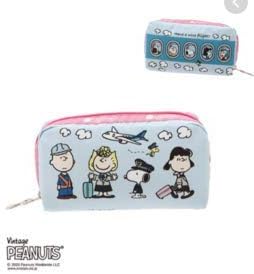 Ana 機内販売 限定 レスポートサック コラボ ポーチ Peanuts スヌーピー ホビー ホビー