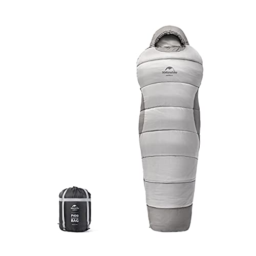 Naturehike Cotton Sleeping Bag, Lightweight Camping Sleeping Bag for Adults, Penguin Mummy Sleeping Bag for Backpacking, Camping, and Hiking