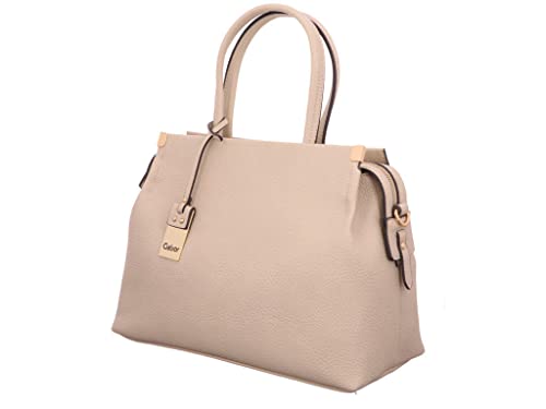 Sac de courses femme Gabor Gela grand cabas beige de rangement 35x13,5x24