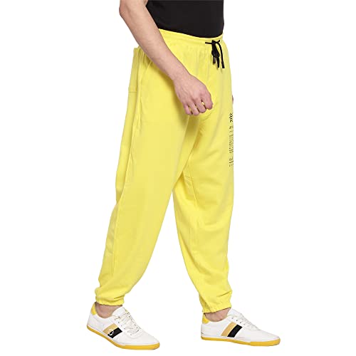 Image of PAUSE Sport Comfortable & Stylish Jogger for Men, Polyester Drawstring, Ankle Length Regular Fit Men's & Boy's Joggers and Track Pant (Dark Grey NPS PANT901-DGR)