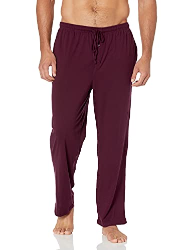 Amazon Essentials Men's Cotton Knit Pajama Pant,...