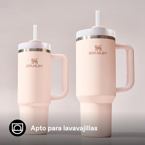 Miniatura 9 de Stanley Quencher H2.0 Flowstate Tumbler 1.2l - Termo Conserva El Frío 11 Horas - Helada Durante 48 Horas - Botella Agua Acero Inoxidable - Botella Termica - Vaso Termico Sin Bpa - Rose Quartz