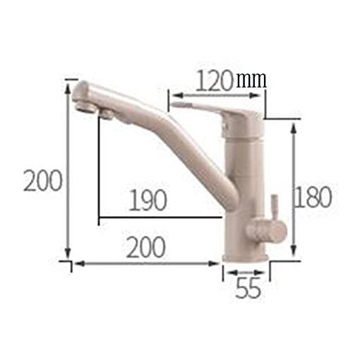 Robinet de cuisine pour filtre à eau éliminant le second robinet - 3