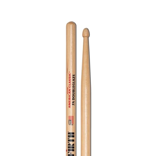 Vic Firth Seria American Classic® - podwójna glazura 7A - podwójna warstwa wykończenia lakieru - drewniana końcówka